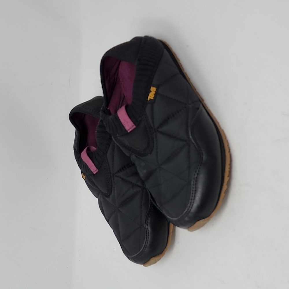 Teva Women's Ember Quielted Slip On Casual Shoes Black Size 6